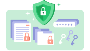 セキュリティ保護のイメージ